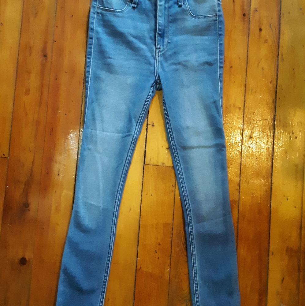 Abercrombie Simone high rise jean legging ankle 24 00 raw hem